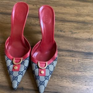 GUCCI made in Italy stiletto sandals